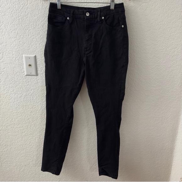 Good American Good Legs Skinny Jeans in Black Size 10 / 30 - Picture 2 of 8